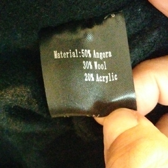 Angola Wool Winter Hats - Felt Wool Cap Beret Bucket Hats with Bill - Cabbie - Picture 5 of 7